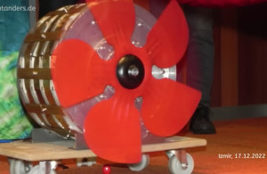 10 kW Magnetmotor mit Propeller